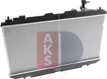 AKS Dasis 210102N - Radiators, Motora dzesēšanas sistēma autodraugiem.lv