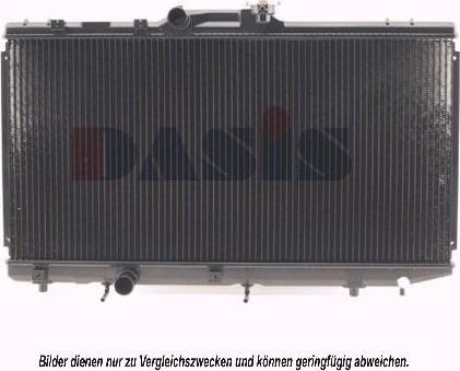 AKS Dasis 210380N - Radiators, Motora dzesēšanas sistēma autodraugiem.lv