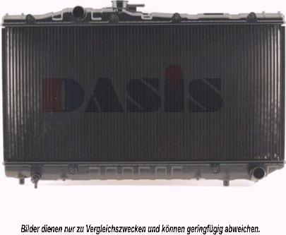 AKS Dasis 210370N - Radiators, Motora dzesēšanas sistēma autodraugiem.lv