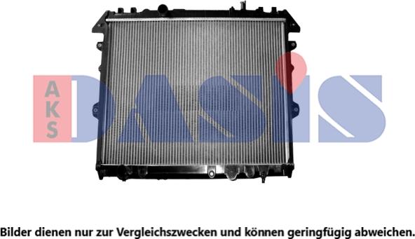 AKS Dasis 210298N - Radiators, Motora dzesēšanas sistēma autodraugiem.lv