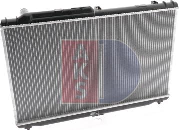 AKS Dasis 211910N - Radiators, Motora dzesēšanas sistēma autodraugiem.lv