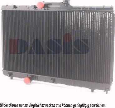 AKS Dasis 211640N - Radiators, Motora dzesēšanas sistēma autodraugiem.lv