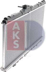 AKS Dasis 211010N - Radiators, Motora dzesēšanas sistēma autodraugiem.lv