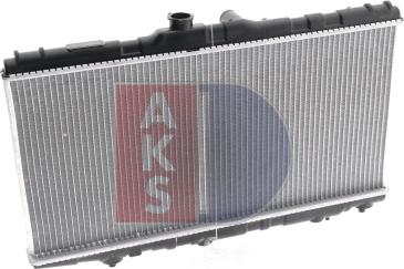 AKS Dasis 211010N - Radiators, Motora dzesēšanas sistēma autodraugiem.lv