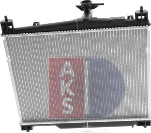 AKS Dasis 211700N - Radiators, Motora dzesēšanas sistēma autodraugiem.lv