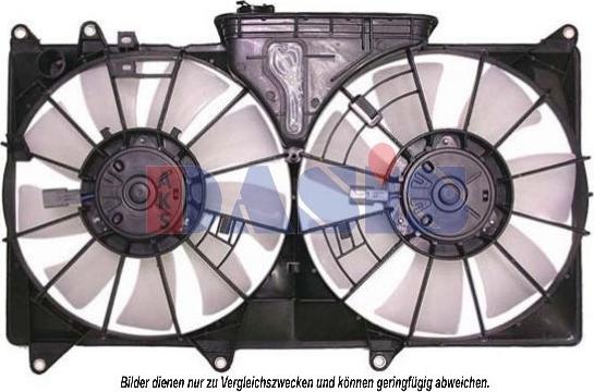 AKS Dasis 218043N - Ventilators, Motora dzesēšanas sistēma autodraugiem.lv