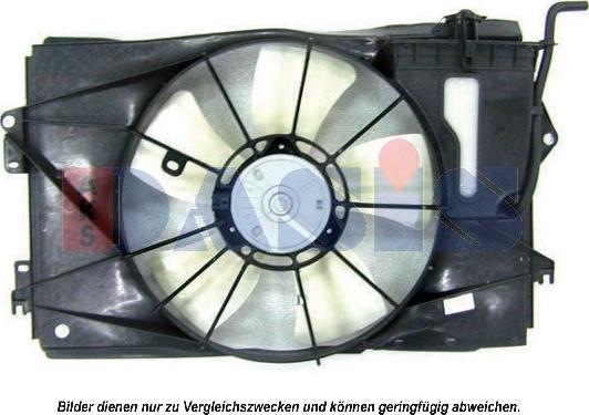 AKS Dasis 218058N - Ventilators, Motora dzesēšanas sistēma autodraugiem.lv