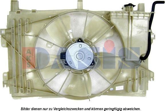 AKS Dasis 218015N - Ventilators, Motora dzesēšanas sistēma autodraugiem.lv
