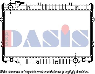 AKS Dasis 213840N - Radiators, Motora dzesēšanas sistēma autodraugiem.lv