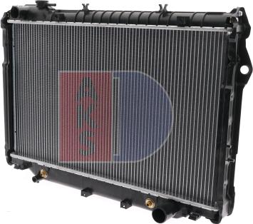 AKS Dasis 213830N - Radiators, Motora dzesēšanas sistēma autodraugiem.lv