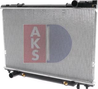 AKS Dasis 213200N - Radiators, Motora dzesēšanas sistēma autodraugiem.lv