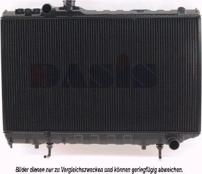 AKS Dasis 213270N - Radiators, Motora dzesēšanas sistēma autodraugiem.lv