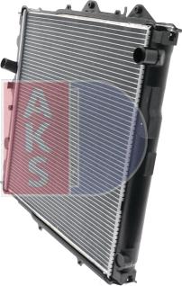 AKS Dasis 212002N - Radiators, Motora dzesēšanas sistēma autodraugiem.lv