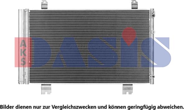 AKS Dasis 212010N - Kondensators, Gaisa kond. sistēma autodraugiem.lv
