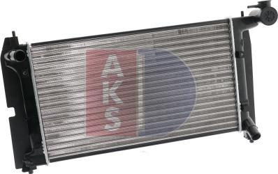 AKS Dasis 212031N - Radiators, Motora dzesēšanas sistēma autodraugiem.lv