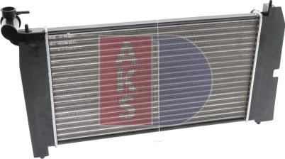 AKS Dasis 212031N - Radiators, Motora dzesēšanas sistēma autodraugiem.lv