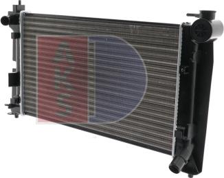 AKS Dasis 212031N - Radiators, Motora dzesēšanas sistēma autodraugiem.lv