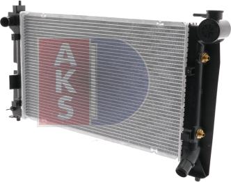 AKS Dasis 212029N - Radiators, Motora dzesēšanas sistēma autodraugiem.lv