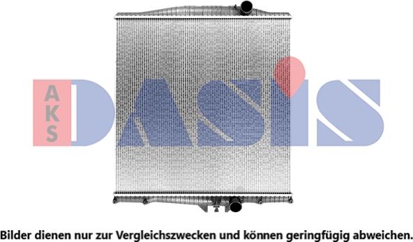 AKS Dasis 280005SXV - Radiators, Motora dzesēšanas sistēma autodraugiem.lv