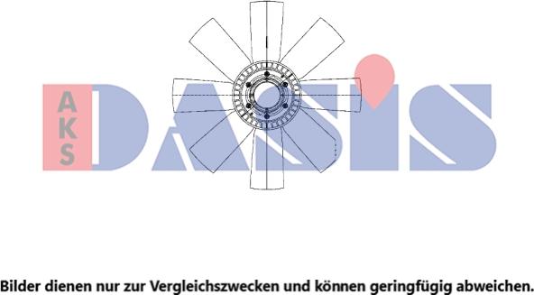 AKS Dasis 288004N - Ventilators, Motora dzesēšanas sistēma autodraugiem.lv