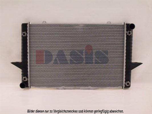 AKS Dasis 220540N - Radiators, Motora dzesēšanas sistēma autodraugiem.lv