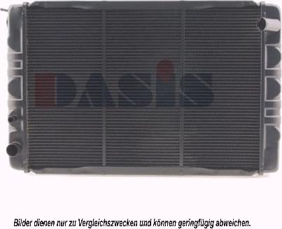 AKS Dasis 220680N - Radiators, Motora dzesēšanas sistēma autodraugiem.lv