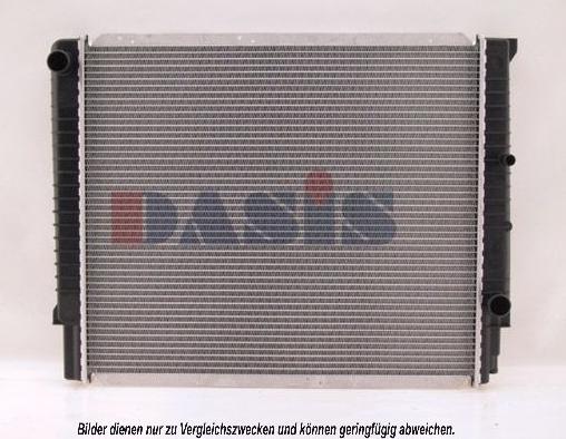 AKS Dasis 220840N - Radiators, Motora dzesēšanas sistēma autodraugiem.lv