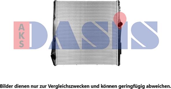 AKS Dasis 270014SXT - Radiators, Motora dzesēšanas sistēma autodraugiem.lv