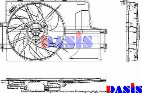 AKS Dasis 741460N - Ventilators, Motora dzesēšanas sistēma autodraugiem.lv