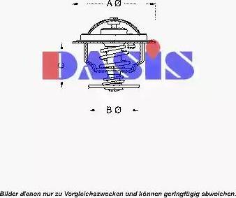 AKS Dasis 750983N - Termostats, Dzesēšanas šķidrums autodraugiem.lv