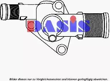 AKS Dasis 751824N - Termostats, Dzesēšanas šķidrums autodraugiem.lv