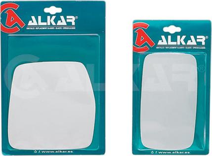 Alkar 9505937 - Spoguļstikls, Ārējais atpakaļskata spogulis autodraugiem.lv