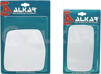 Alkar 9501433 - Spoguļstikls, Ārējais atpakaļskata spogulis autodraugiem.lv