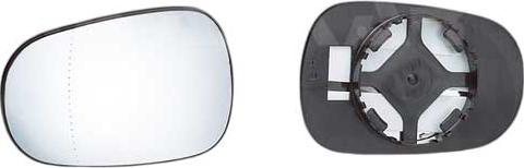 Alkar 6401164 - Spoguļstikls, Ārējais atpakaļskata spogulis autodraugiem.lv