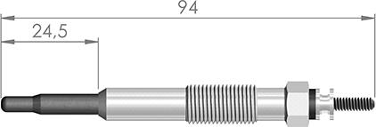 A-N PARTS 094 245 - Kvēlsvece autodraugiem.lv