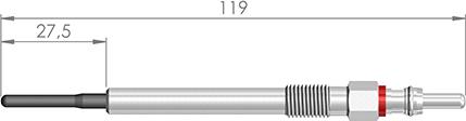 A-N PARTS 119 025 - Kvēlsvece autodraugiem.lv