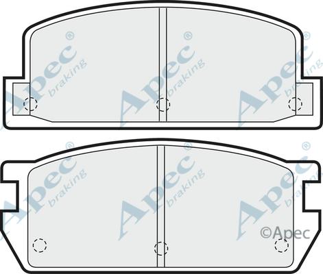 Brake Engineering PA359 - Bremžu uzliku kompl., Disku bremzes autodraugiem.lv