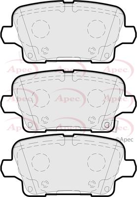 Japanparts PP0407MK - Bremžu uzliku kompl., Disku bremzes autodraugiem.lv