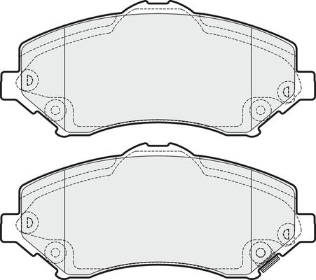 Magneti Marelli 363700201815 - Bremžu uzliku kompl., Disku bremzes autodraugiem.lv