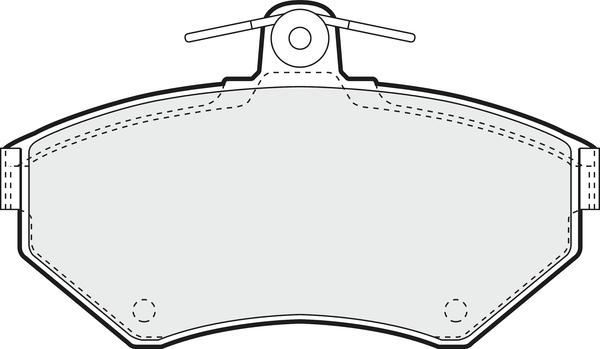 TOMEX brakes 13-12 - Bremžu uzliku kompl., Disku bremzes autodraugiem.lv