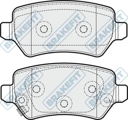 Brembo P30120N - Bremžu uzliku kompl., Disku bremzes autodraugiem.lv