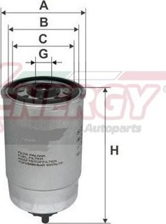 Sivento S30103 - Degvielas filtrs autodraugiem.lv