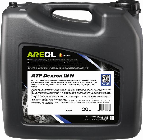 Areol AR099 - Stūres pastiprinātāja eļļa autodraugiem.lv
