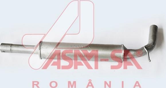 ASAM 65202 - Vidējais izpl. gāzu trokšņa slāpētājs autodraugiem.lv