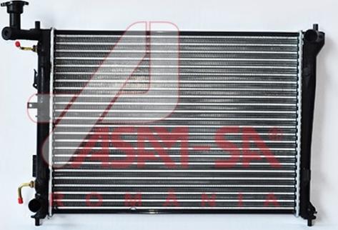 ASAM 32435 - Radiators, Motora dzesēšanas sistēma autodraugiem.lv