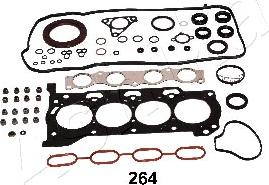 Ashika 49-02-264 - Blīvju komplekts, Dzinējs autodraugiem.lv