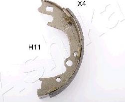 Ashika 55-0H-H11 - Bremžu loku komplekts autodraugiem.lv