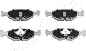 Ashika 50-00-0223 - Bremžu uzliku kompl., Disku bremzes autodraugiem.lv