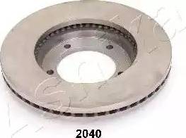Ashika 60-02-2040 - Bremžu diski autodraugiem.lv