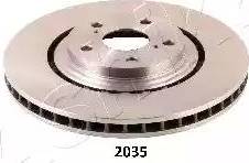 Ashika 60-02-2035 - Bremžu diski autodraugiem.lv